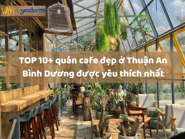 quán cafe đẹp ở Thuận An Bình Dương