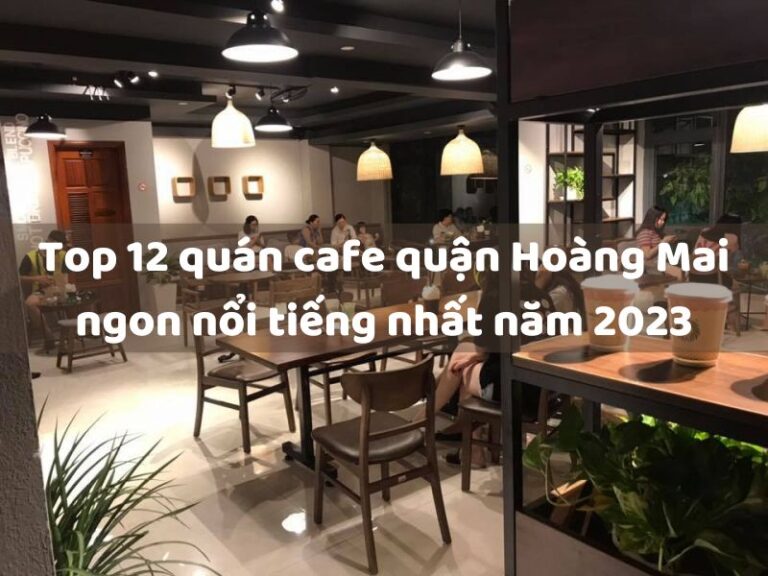 quán cafe quận Hoàng Mai