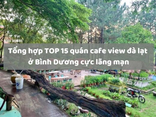 quán cafe view đà lạt ở Bình Dương