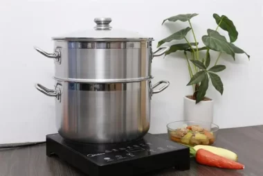 Bộ Nồi Xửng Hấp Inox Fivestar 30cm NẮP KÍNH