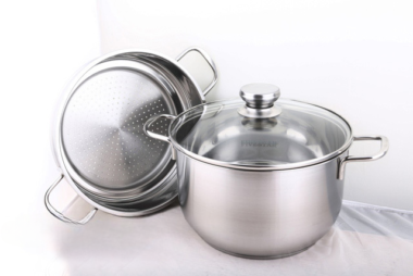 Bộ Nồi Xửng Hấp Inox Fivestar 24cm