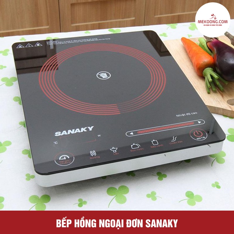 Bếp hồng ngoại đơn Sanaky 