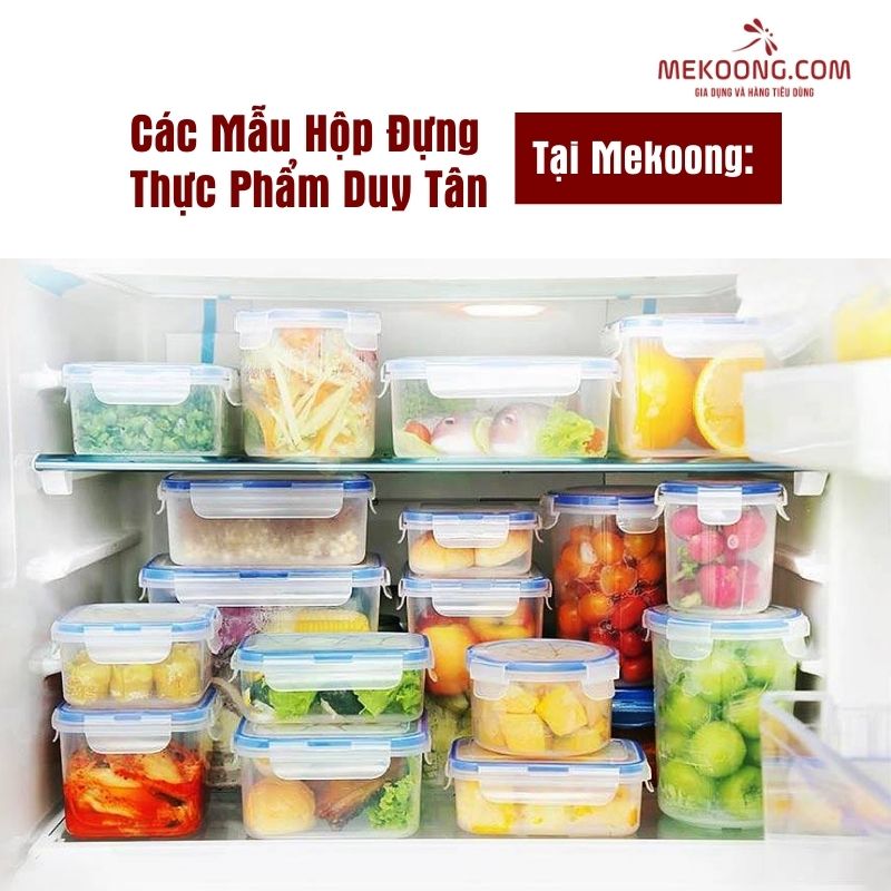 Các Mẫu Hộp Đựng Thực Phẩm Duy Tân Tại Mekoong