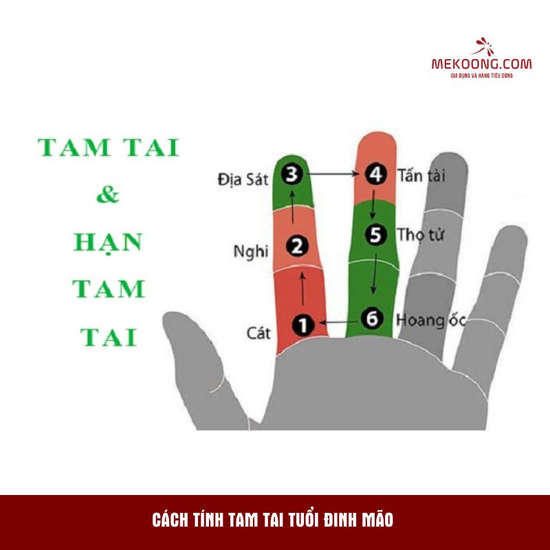 Cách tính tam tai tuổi Đinh Mão 