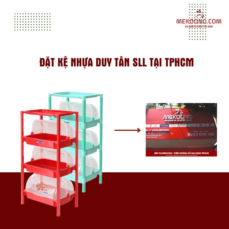 Đặt Kệ Nhựa Duy Tân SLL Tại TPHCM