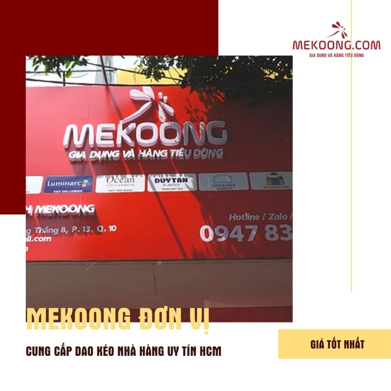 Mekoong đơn vị cung cấp dao kéo nhà hàng uy tín HCM