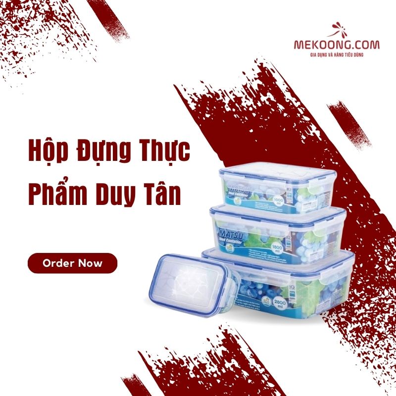 Hộp Đựng Thực Phẩm Duy Tân Mekoong