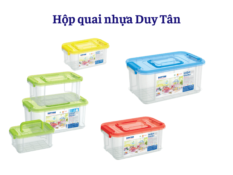 Hộp quai nhựa Duy Tân