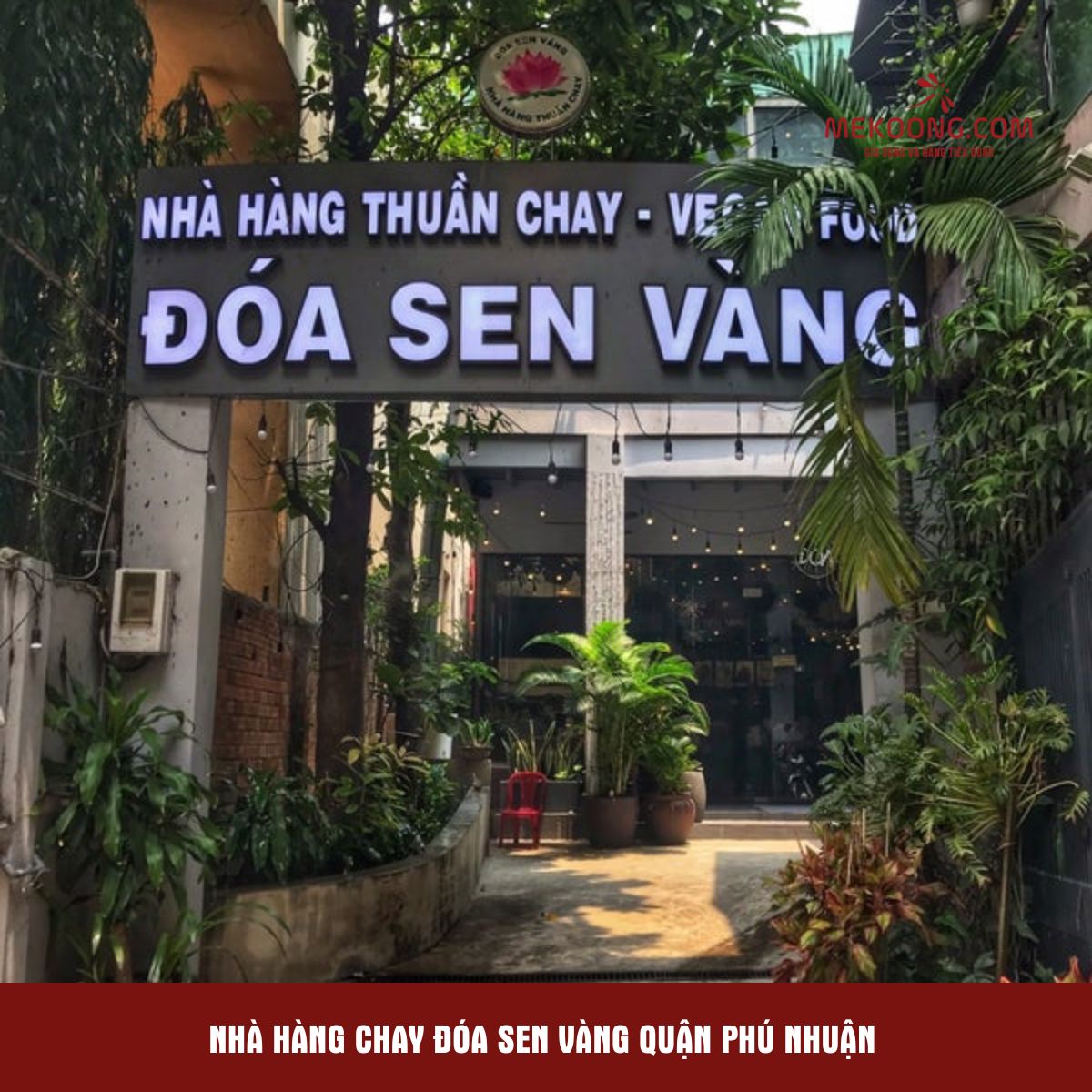 Nhà hàng chay Đóa Sen Vàng quận Phú Nhuận 
