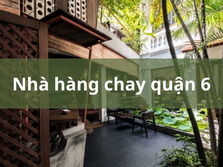 Nhà hàng chay quận 6