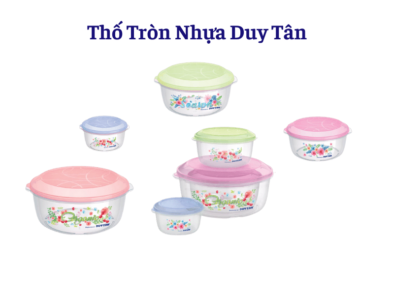 Thố Tròn Nhựa Duy Tân