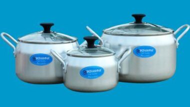 Bộ nồi nhôm táo