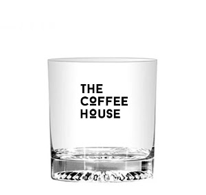 Ly thủy tinh in logo The Coffee House