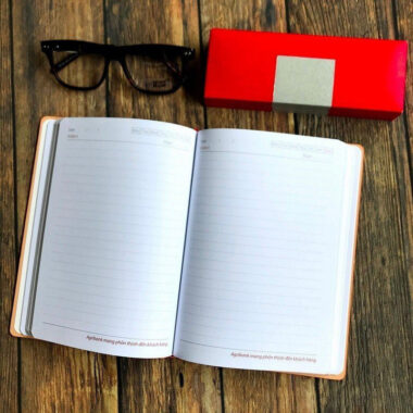 Sổ in tay logo Agribank quà tặng SILGMK5