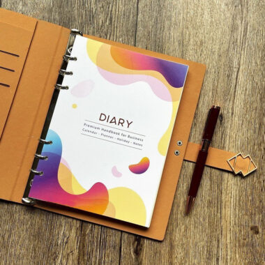 Quà tặng sổ tay in logo Diary đẹp SILGMK3