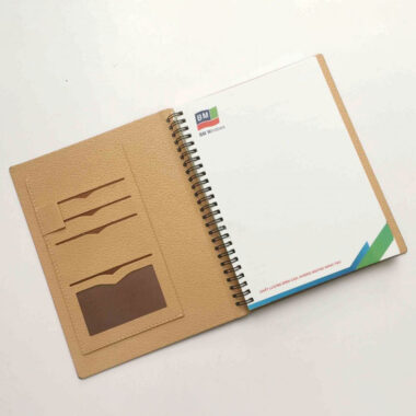 Sổ in logo BM Windows quà tặng SILGMK1