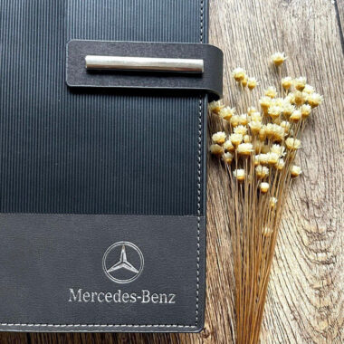 Sổ in tay logo Mecedesbenz đẹp SILGMK17