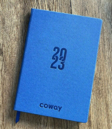 Sổ in logo Coway quà tặng SILGMK13