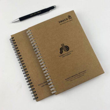 Quà tặng sổ tay in logo SWECO đẹp SILGMK18