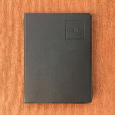 Sổ in tay logo BOHO quà tặng cao cấp SILGMK19