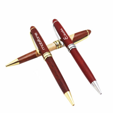 Bút bi Monifone quà tặng in logo màu đỏ BMHJ 022