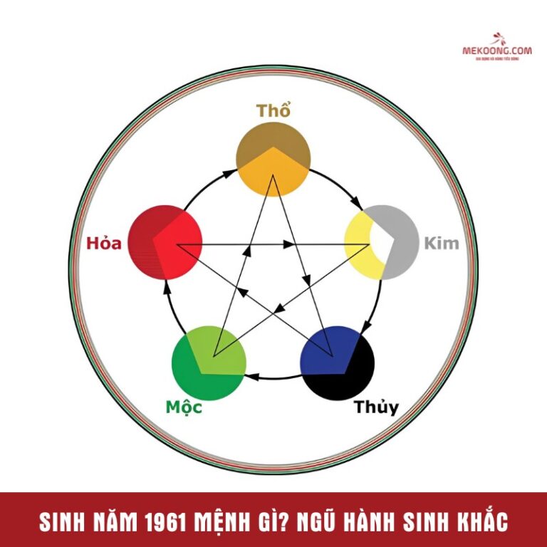 Sinh năm 1961 mệnh gì?
