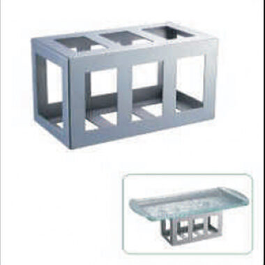 Chân đế inox chữ nhật 125451