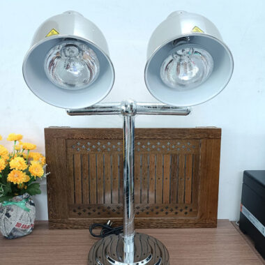 Đèn hâm nóng thức ăn 2 bóng (inox) 121169S