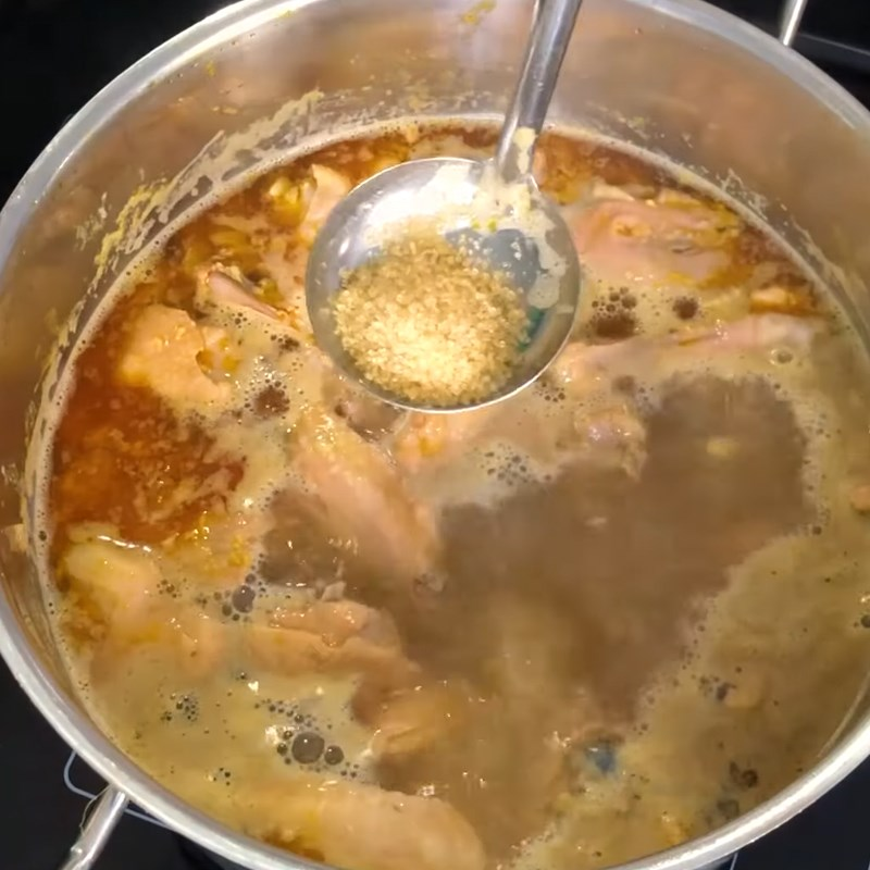 Nấu nước lẩu gà