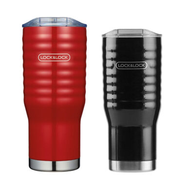 LHC4147RED - Bình giữ nhiệt bằng thép không gỉ Lock&Lock Wave tumbler 500ml