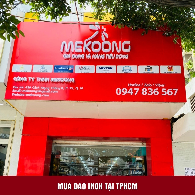 Mua Dao inox tại TPHCM Mekoong