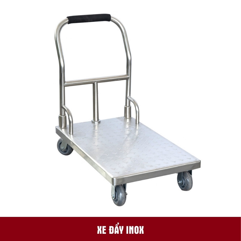 Xe Day Inox Mekoong Xe Đẩy Inox Mekoong