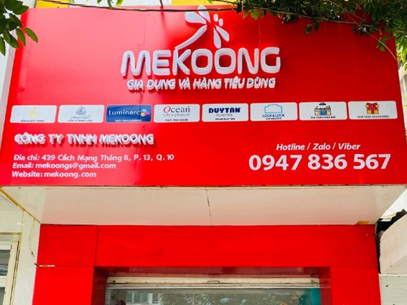 Siêu thị Mekoong - Thiên đường bộ đồ ăn nhà hàng tiệc cưới Mekoong