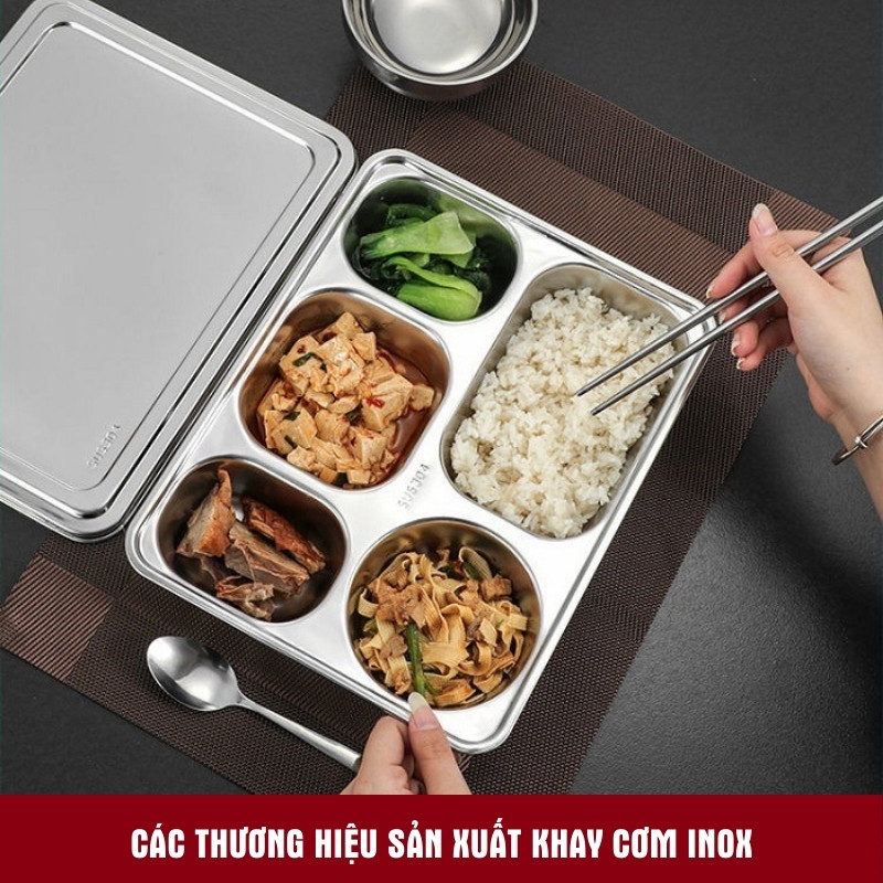 Các thương hiệu sản xuất khay cơm inox Mekoong