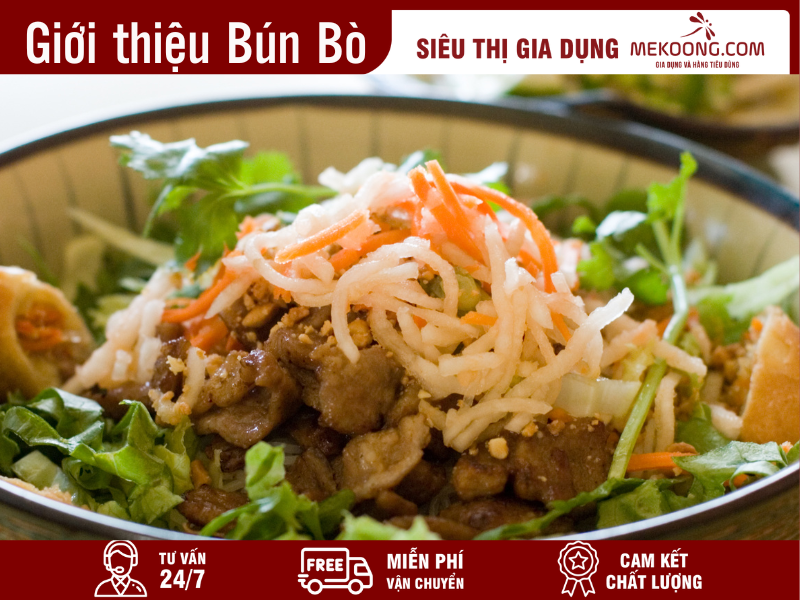 Giới thiệu Bún bò Nam Bộ Mekoong