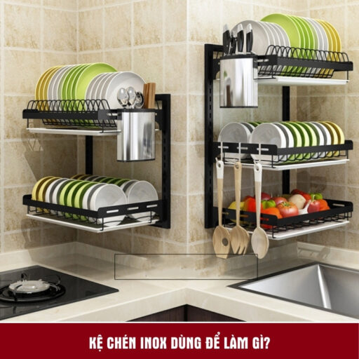 Báo Giá Kệ Chén Inox Cao Cấp Giá Tốt | Giao Tận Nhà