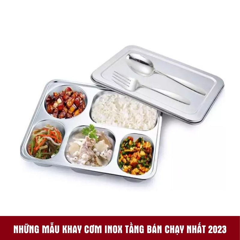 Những mẫu khay cơm inox tầng bán chạy nhất 2023 Mekoong