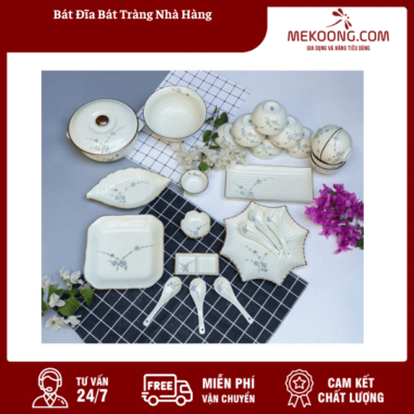 BST Bát  Đĩa Bát Tràng Nhà Hàng
