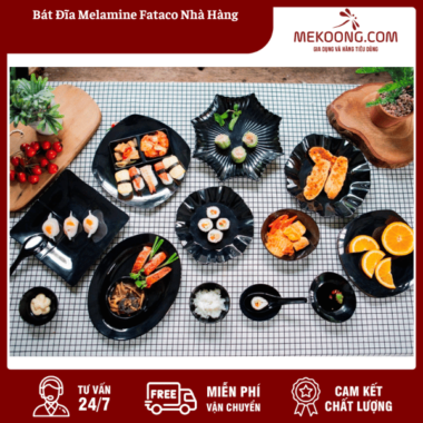 Bát  Đĩa Melamine Fataco Nhà Hàng