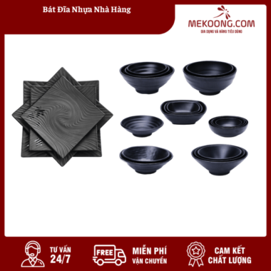 Bát  Đĩa Nhựa Nhà Hàng
