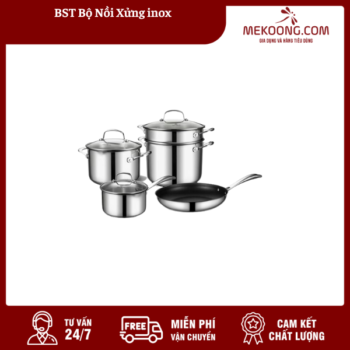 BST Bộ Nồi Xửng inox NINOXMK42