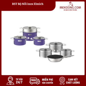 BST Bộ Nồi inox Elmich NINOXMK51