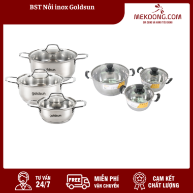 BST Nồi inox Goldsun
