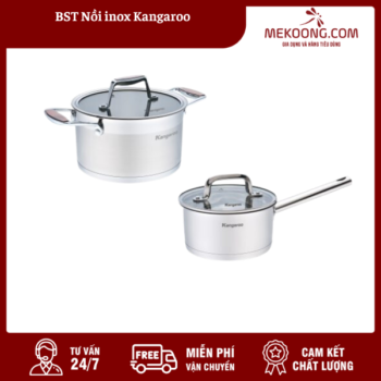 BST Nồi inox Kangaroo NINOXMK34