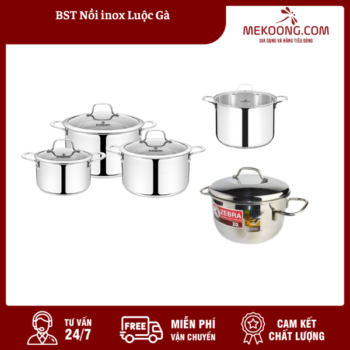 BST Nồi inox Luộc Gà NINOXMK07