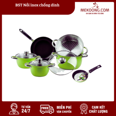 BST Nồi inox chống dính