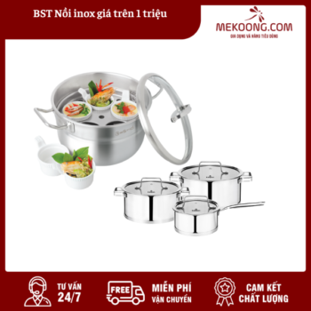 BST Nồi inox giá trên 1 triệu NINOXMK15