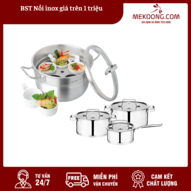 BST Nồi inox giá trên 1 triệu