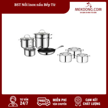 BST Nồi inox nấu Bếp Từ NINOXMK08