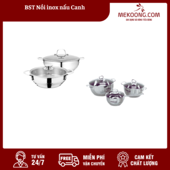 BST Nồi inox nấu Canh NINOXMK29